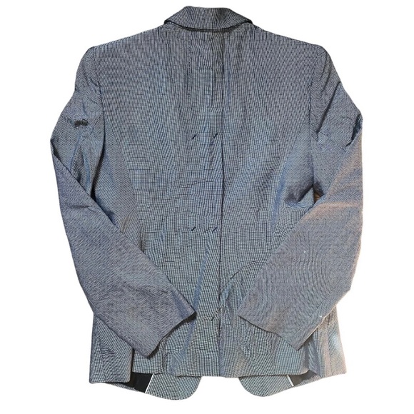 Armani Collezioni Gray Two Piece Suit Set (Blazer & Pants) Size US 6 - Picture 6 of 11